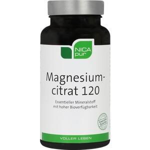 NICAPUR Magnesiumcitrat 120 Kapseln