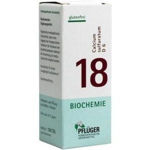 BIOCHEMIE Pflüger 18 Calcium sulfuratum D 6 Tabl.