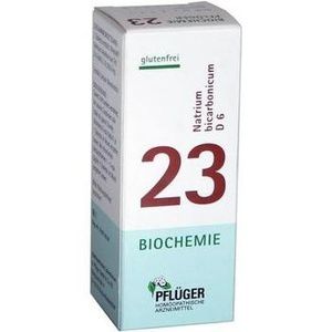 BIOCHEMIE Pflüger 23 Natrium bicarbonicum D 6 Tab.