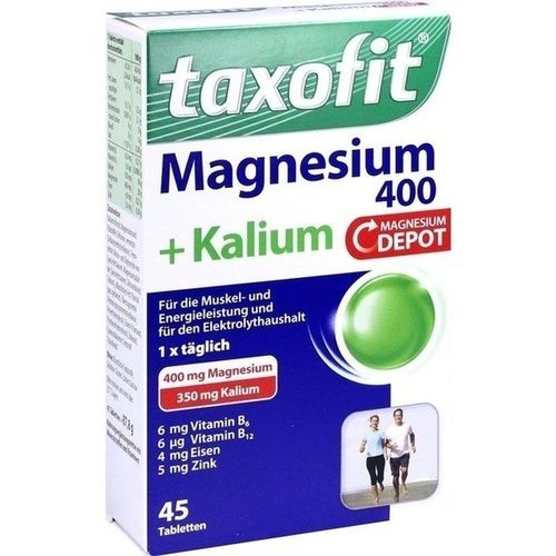 TAXOFIT Magnesium 400+Kalium Tabletten